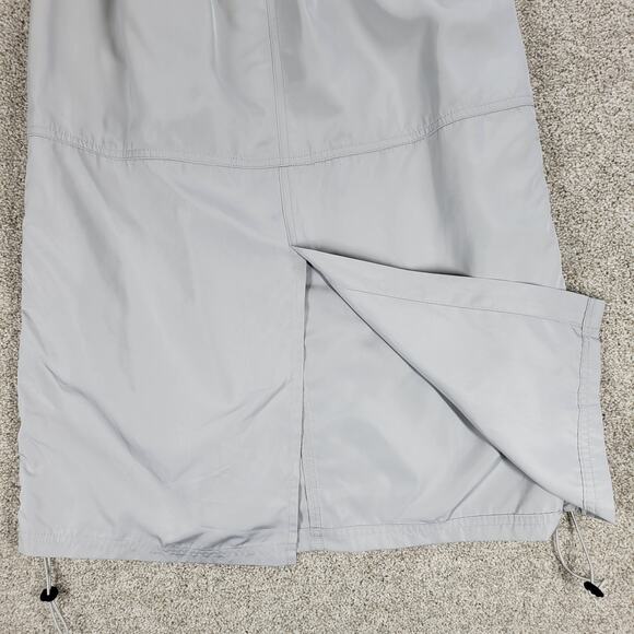 Wild Fable Midi Skirt Womens XS Gray Ruched Corded Outdoorsy Gorpcore Utility - Picture 10 of 13